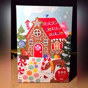 Gingerbread House Puzzle - 500 Pieces